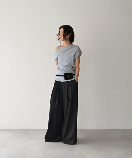Box Tuck Wide Pants bo2000-195