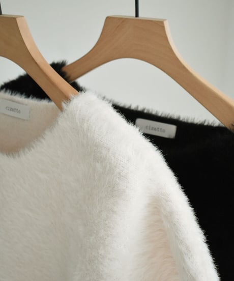 Shaggy Cropped Tops t1911-217