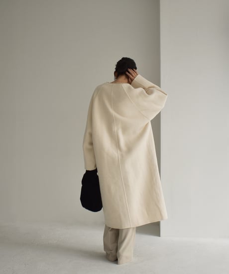 Nocollar Wool Coat c1911-40