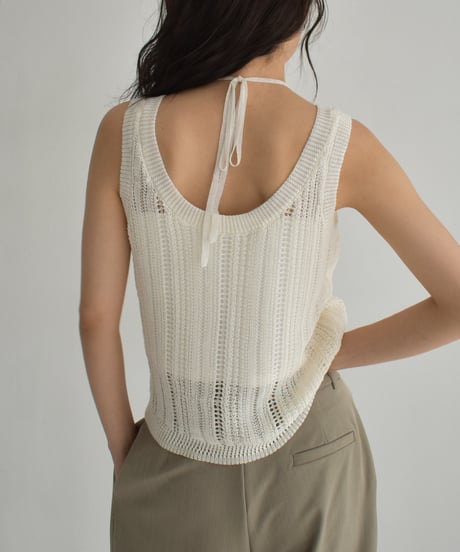 Layered Design Mesh Nosleeve t1911-400