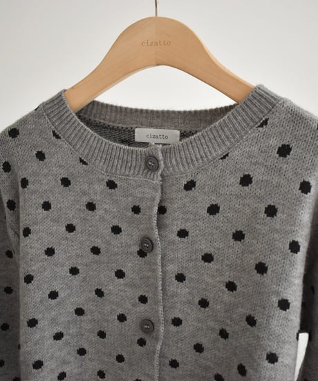 Dot Knit Cardigan t1911-573