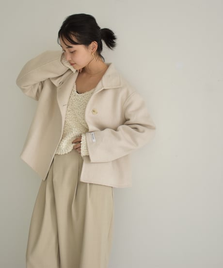 Wool Stand Collar Short Coat ⅽ1911-38