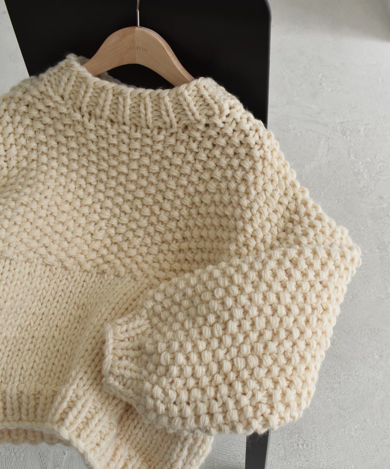 Low Gauge Hand Knit t1911-241 | cizatto