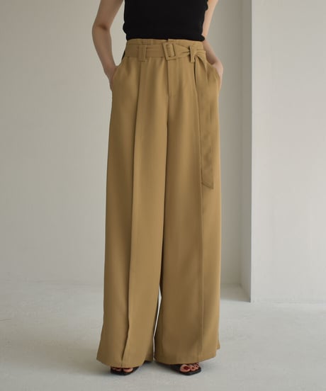 Belt Semiwide Pants【セットアップ着用可能】 bo2000-88