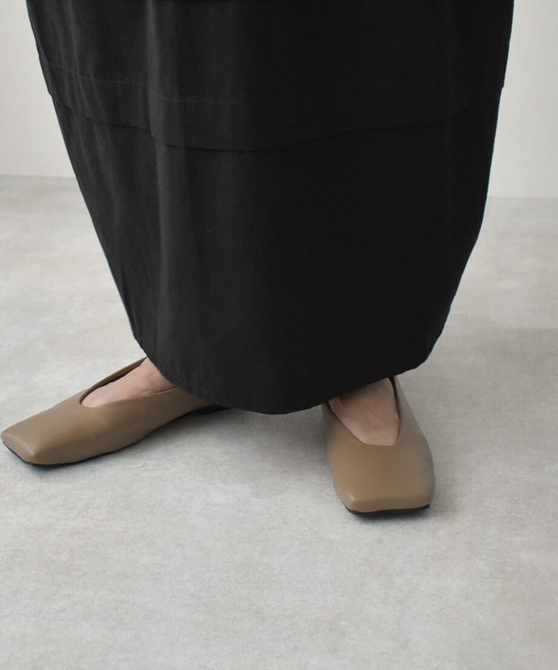 ohotoro Square Ballet Pumps（24cm） Square Toe Ballet Shoes s1912-24 | cizatto