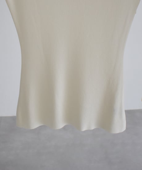 Half sleeve Rib Knit Tops t1911-535