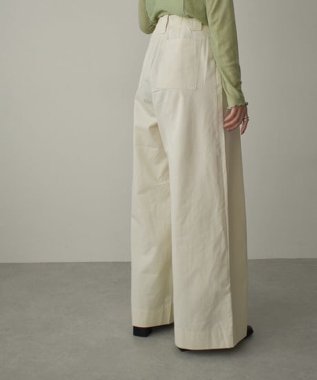 Tuck Wide Pants