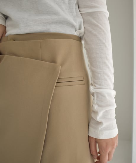 Skirt Layered Pants bo2000-109