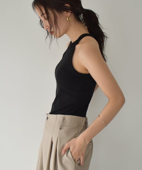 Pad In Halter Neck Tanktop t1911-398