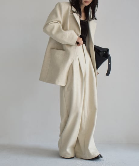 Doubletuck Wool Pants bo2000-135