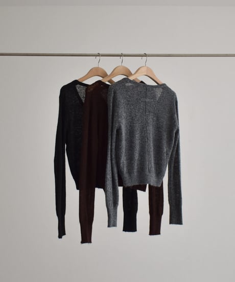 Vneck Soft Knit Cardigan  np-t1911-593