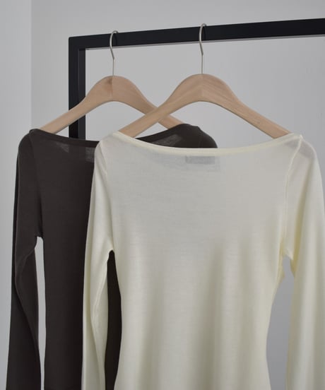 Tuck Drape Knit Tops t1911-502