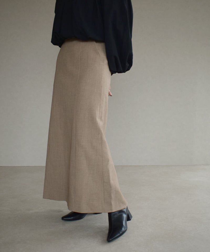 Straight Long Skirt | cizatto