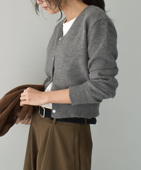Compact Vneck Knit Cardigan t1911-453