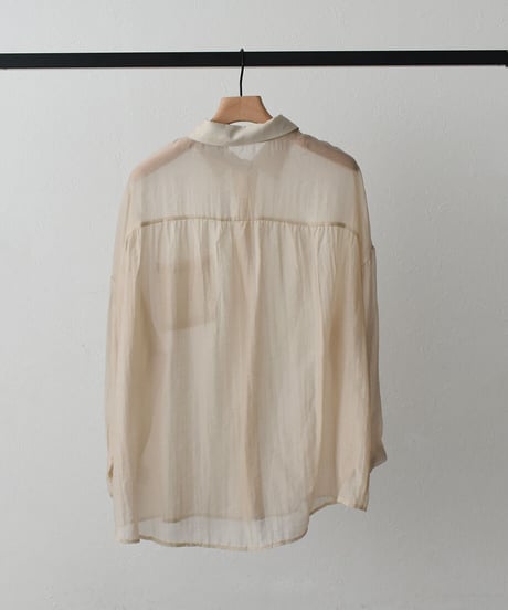 Sheer Palecolor Shirt t1911-74