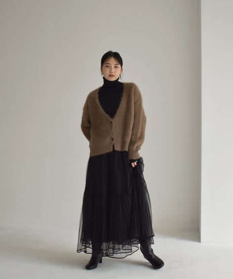 Thumbhole Turtleneck Knit Tops t1911-235