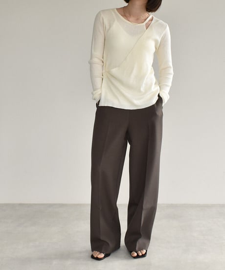 Center Press Semiwide Pants bo2000-32