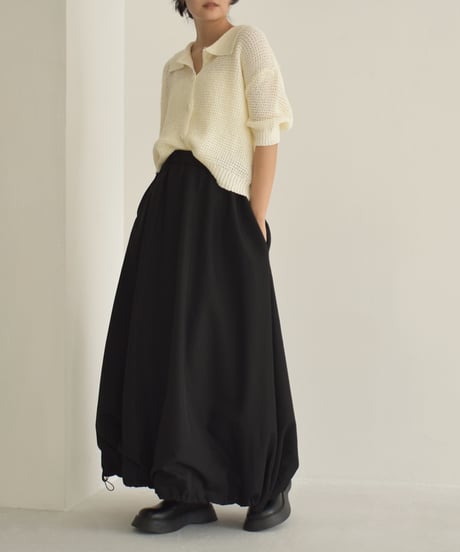 Mesh Knit Polo Cardigan t1911-304