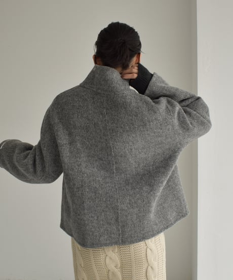 Wool Stand Collar Short Coat ⅽ1911-38