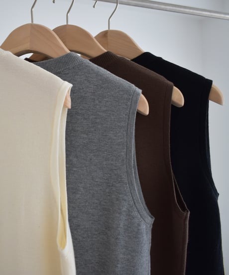 Pocket Knit Vest t1911-527