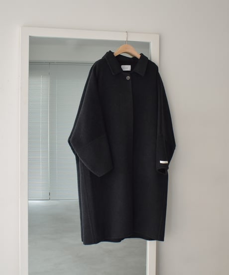 Dolman Sleeve Wool Coat（Charcoal） c1911-64