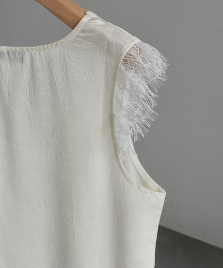 Lace Trim Velor Docking Tops t1911-524