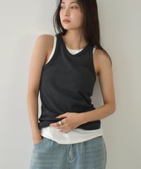 American Sleeve Rib Tank Top np-t1911-389