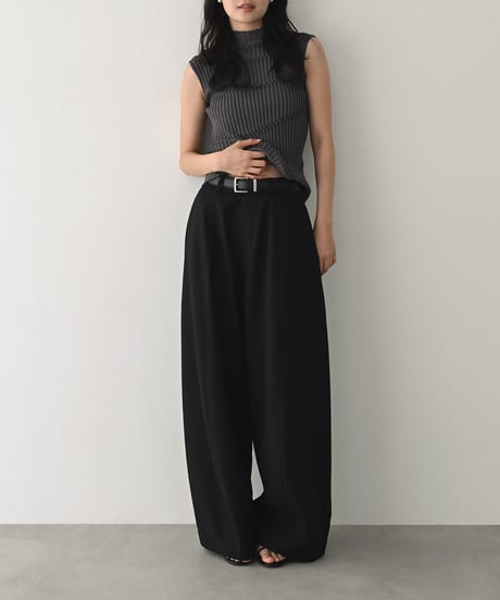 Mellow Pattern Bottleneck Knit t1911-528
