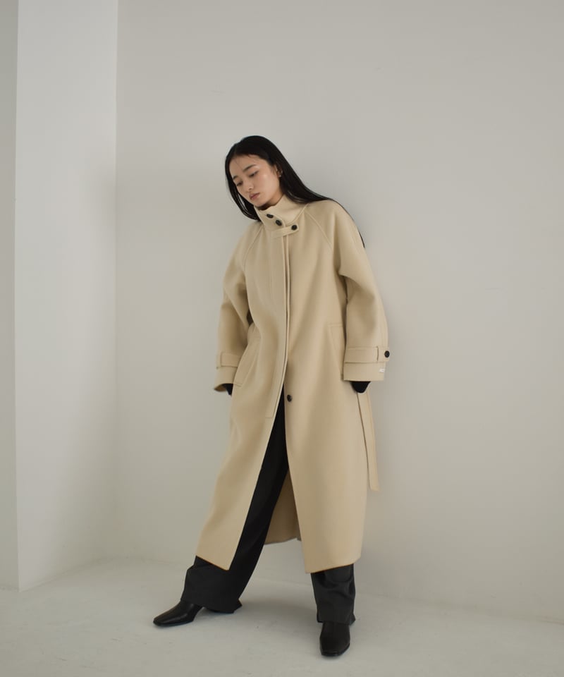 Stand Collar Long Coat ⅽ1911-39 | cizatto Stand Collar Long Coat ⅽ1911-39 | cizatto