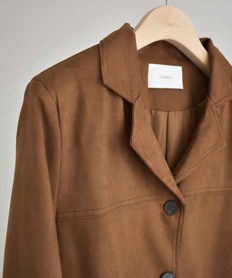 Fake Suede Tailored Jacket t1911-336