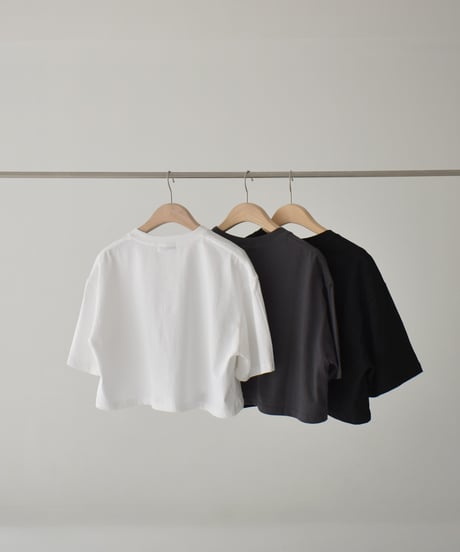 Short Wide Silhouette Tshirt t1911-388