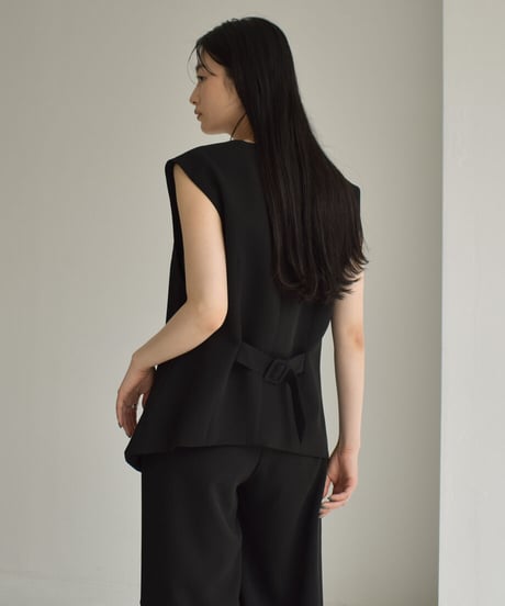 Nocollar Vest【セットアップ着用可能】 t1911-199