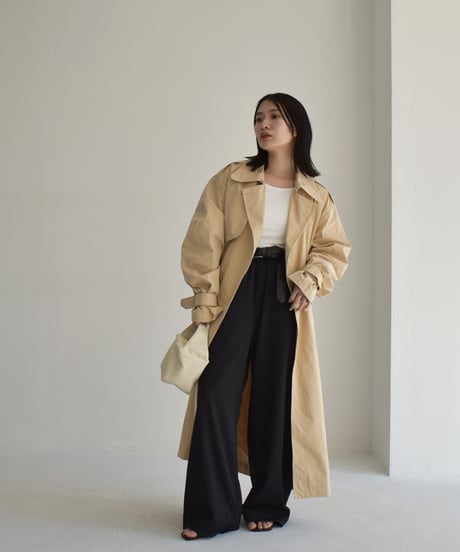 Volume Sleeve Trench Coat c1911-45