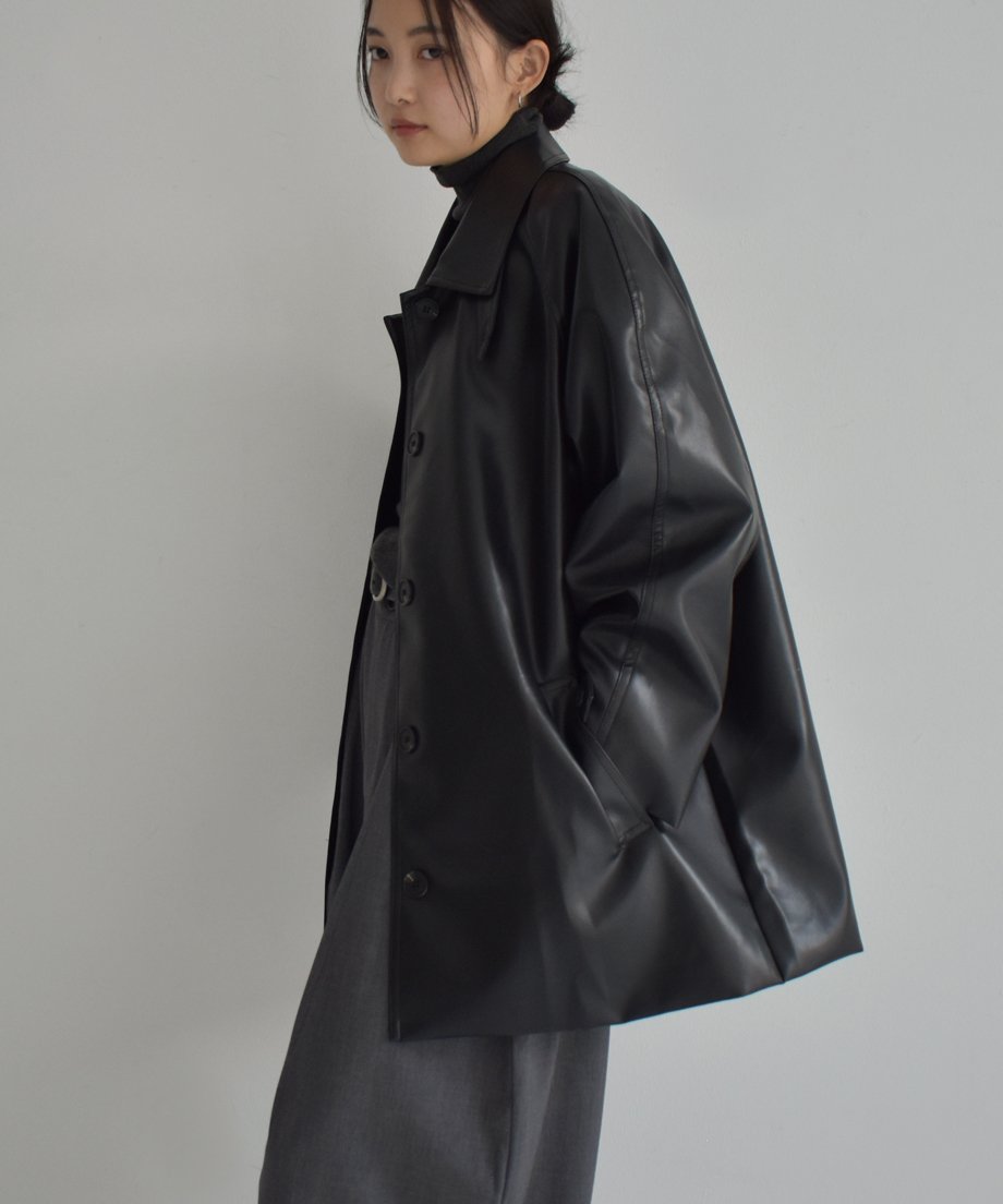 Fake Leather Jacket【cizatto完売品】 ＊週末限定価格＊