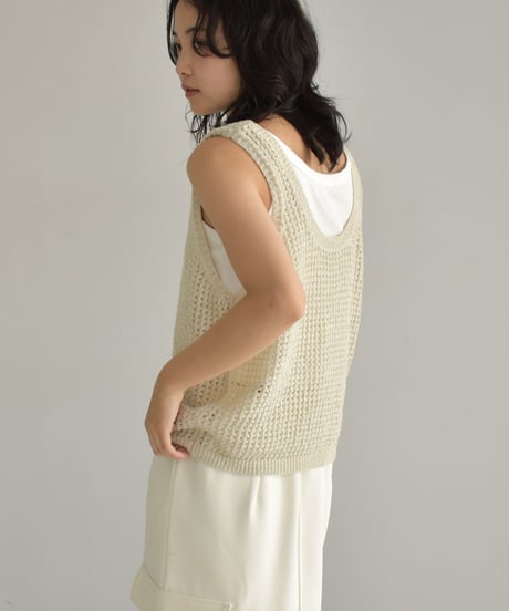 2Set Mesh Knit Tops t1911-286