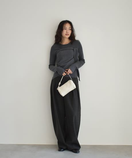 Stole Set Knit Tops t1911-481