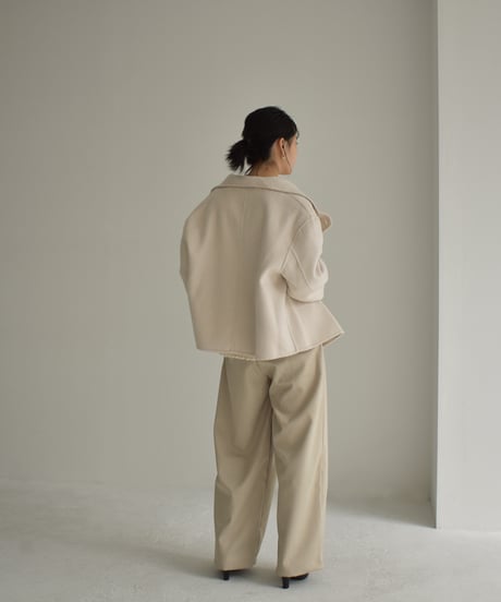 Wool Stand Collar Short Coat ⅽ1911-38