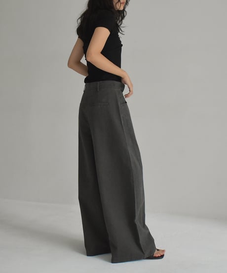 Wide Denim Pants bo2000-170