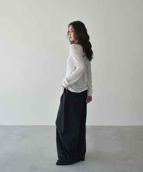 Offshoulder Sheer Cardigan t1911-414