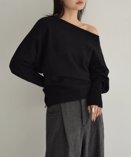 Long Rib Sleeve Knit Pullover t1911-340