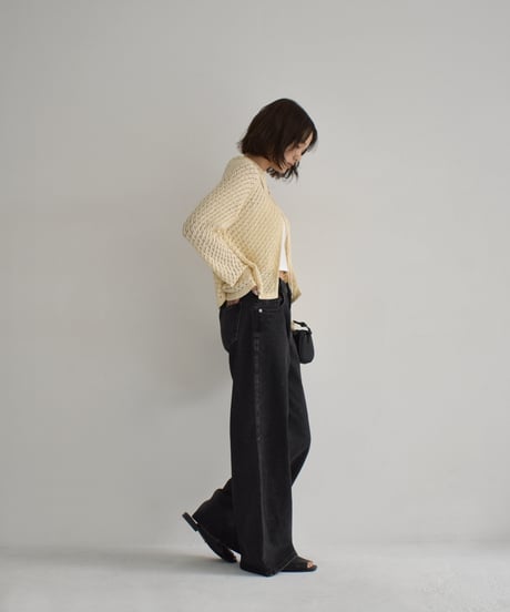 Crochet Knit Cardigan Tops t1911-439