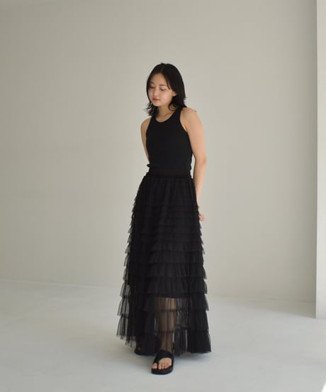 Tiered Tulle Frill Skirt bo2000-111