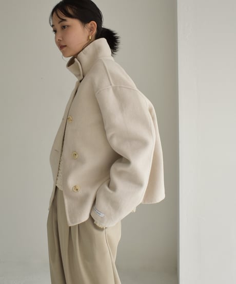 Wool Stand Collar Short Coat ⅽ1911-38