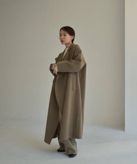 Wool Long Coat（Mocha,Charcoalgray）c1911-15