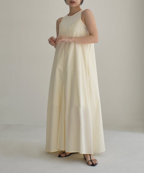 Flare Pleats Camisole Onepiece op-0202009533