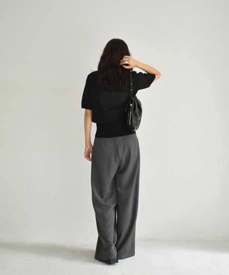 Double Waist Tuck Pants bo2000-162