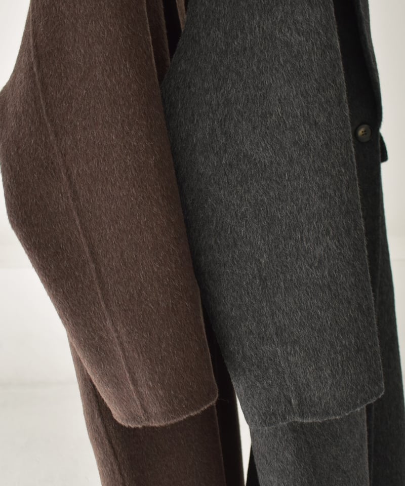 Shaggy Wool Long Coat c1911-49 | cizatto