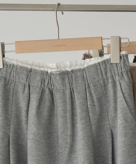 Double Waist Tuck Sweat Pants bo2000-146
