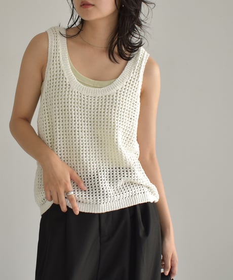 2Set Mesh Knit Tops t1911-286