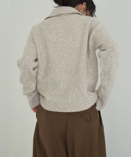Button Multineck Knit Tops t1911-489